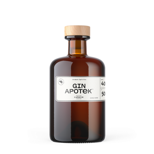 [AS-BT50-GCAP] Gin Apotek Capsycum 50cl - Ardent Spirits BIO