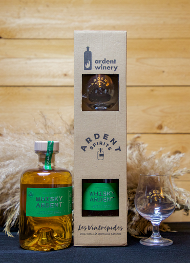 [AS-P-WARD] (Pack 1 Verre) Whisky Ardent 50cl - Ardent Spirits BIO
