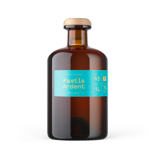 [AS-BT100-PARD] Pastis Ardent 1Litre - Ardent Spirits BIO