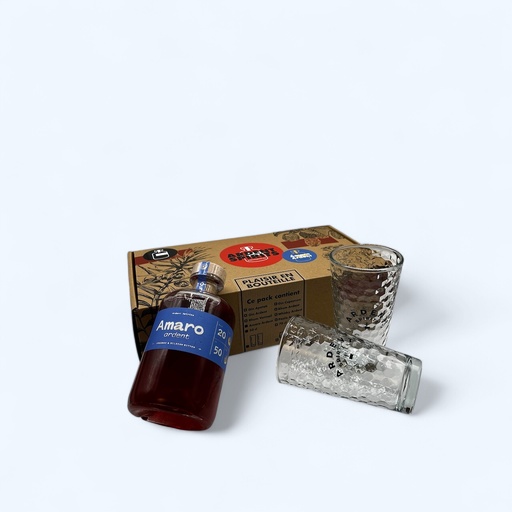 [AS-P2V50-AARD] (Pack 2 Verres) Amaro Ardent 50cl - Ardent Spirits BIO