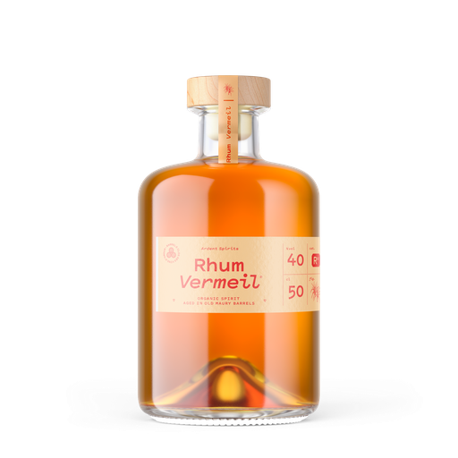 [AS-BT50-RVER] Rhum Vermeil 50cl - Ardent Spirits BIO